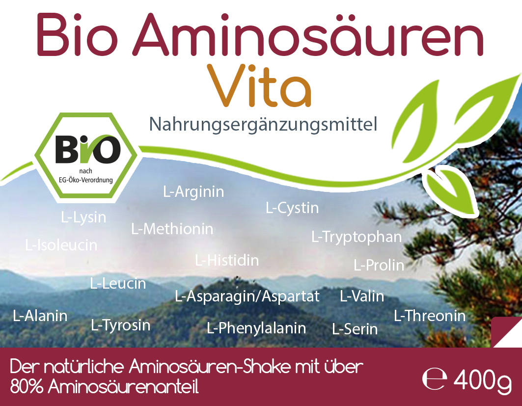Bio Aminosäuren Vita (natürliche Aminosäuren & Proteine) 